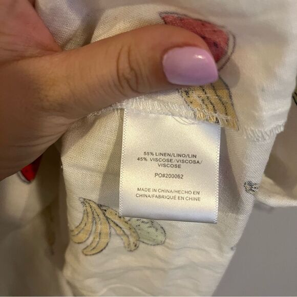 ModCloth Pack a Picnic Tie-Front Top, linen blend - Picture 14 of 16